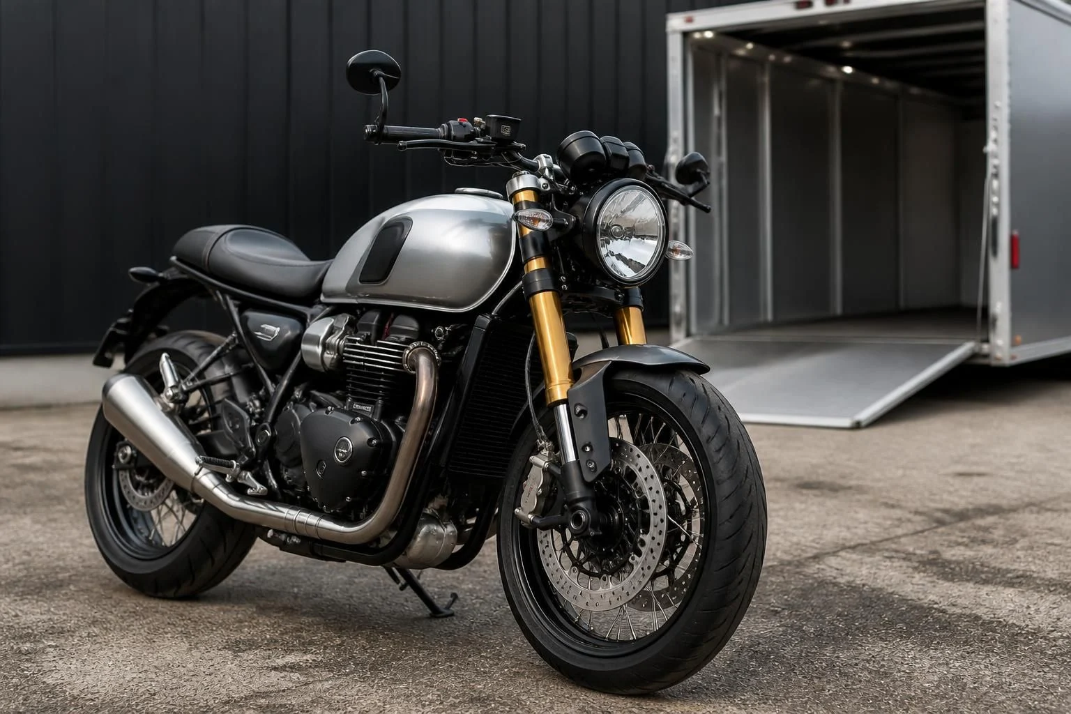 sell BMW motorcycle work detail