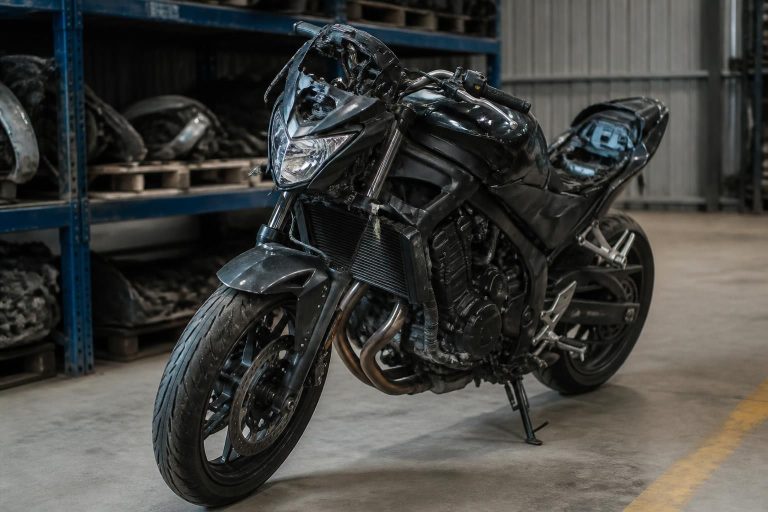 Sell Damaged Motorcycle