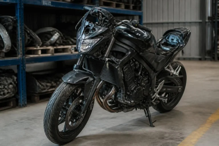 Sell Damaged Motorcycle